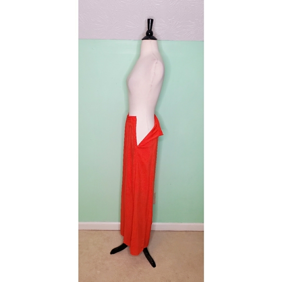 Ann Taylor LOFT Orange Maxi Skirt - Picture 5 of 10